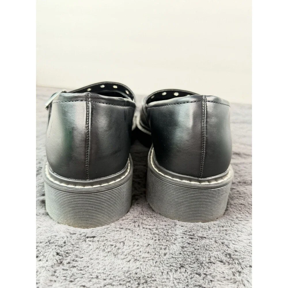 Wild Fable Women’s Size 10 Black Mary Jane Platform Lug Sole Buckle Shoes